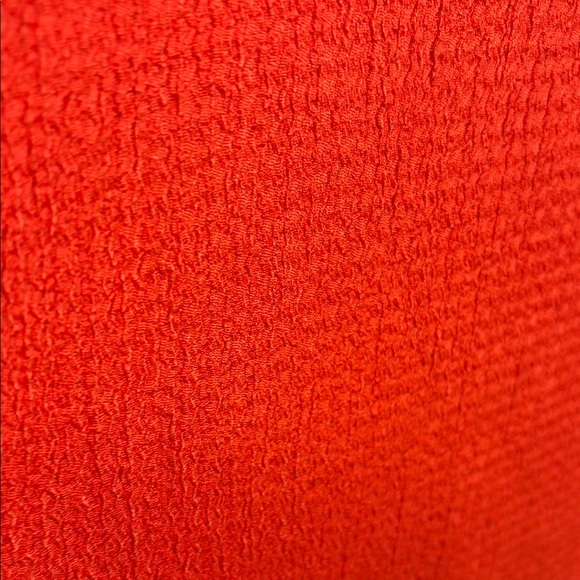 Orange Ruffled V-Neck Sundress - Picture 5 of 8